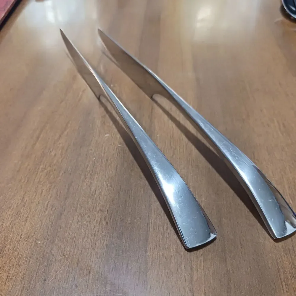Zwilling J.A. Henckels Bellasera 18/10 Pair 2 Stainless Standing Knives Replacem
